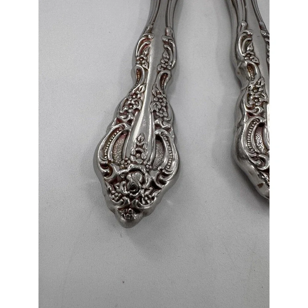 Oneida Michelangelo Heirloom Cube Set Of 9 Stainless Flatware Forks Spoons Knife